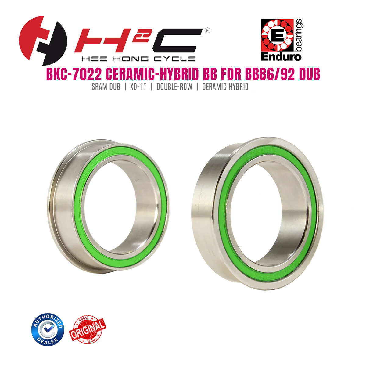 ENDURO PF86 DUB XD-15 Bottom Bracket BKC-7022